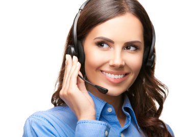 Destek telefonu operatörü üzerinden beyaz