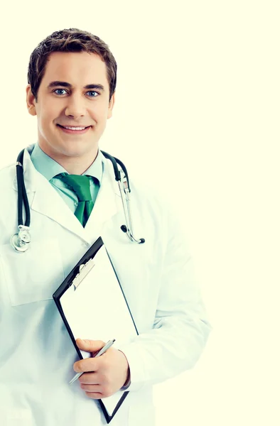 Doctor with clipboard — Stock Photo, Image