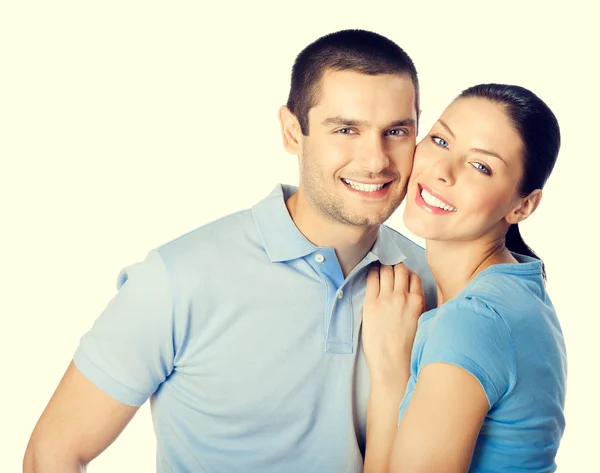 Young happy smiling couple Stock Photo