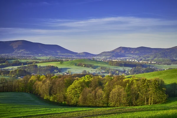 Paese montagnoso Repubblica Ceca — Foto Stock