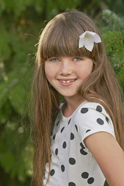 Retrato de menina — Fotografia de Stock