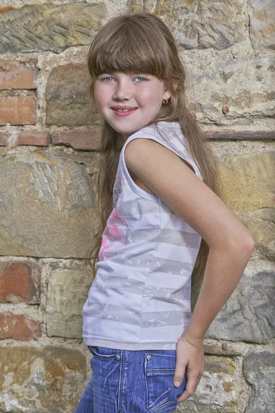 Retrato de menina — Fotografia de Stock