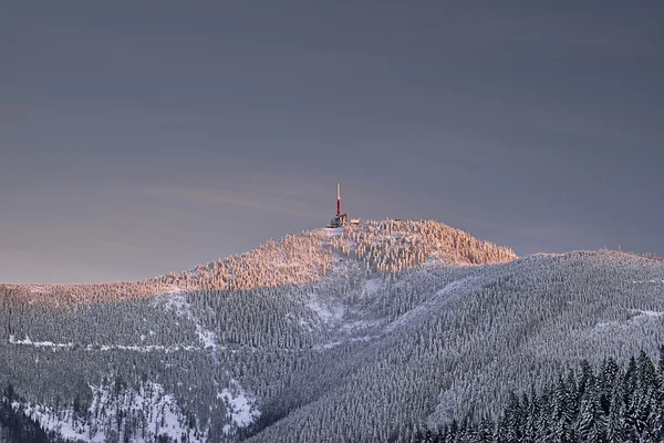 Vintern berg — Stockfoto