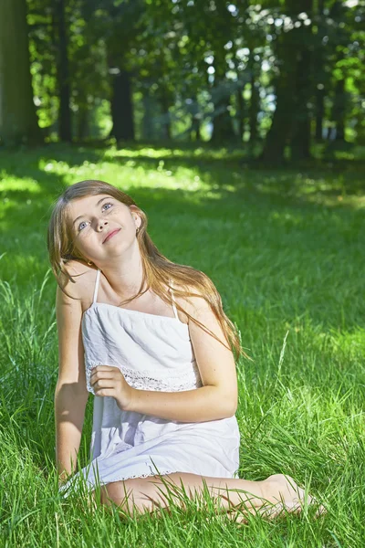 One Young girl — Stock Photo, Image