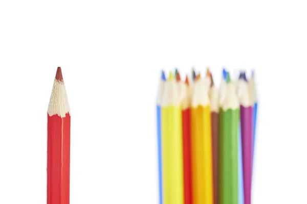 Détail crayons colorés — Photo