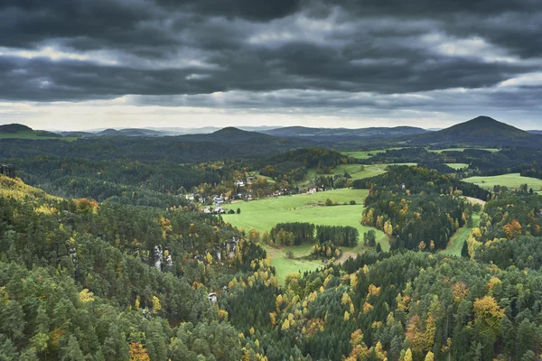 Beskåda av Höstlandskap — Stockfoto