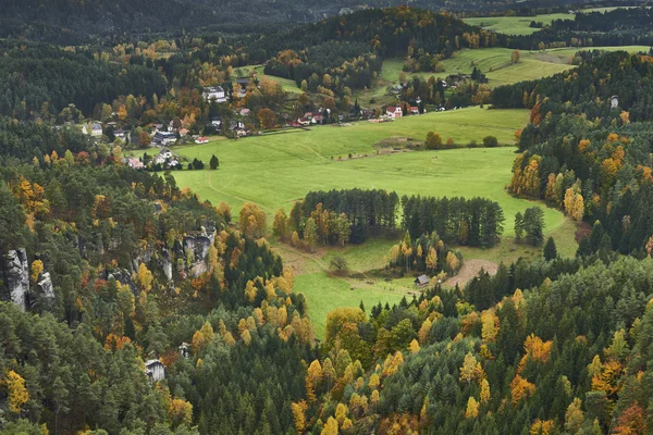 Beskåda av Höstlandskap — Stockfoto