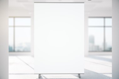 beyaz iç, 3B oluşturmayı dikey boş stand