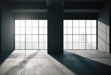 siyah çatı iç aydınlatmalı