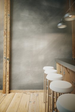 Ahşap yan bar