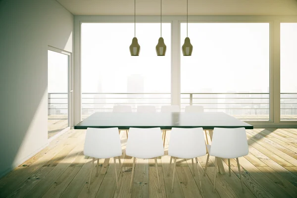 Light dining area in room — Stock Photo, Image