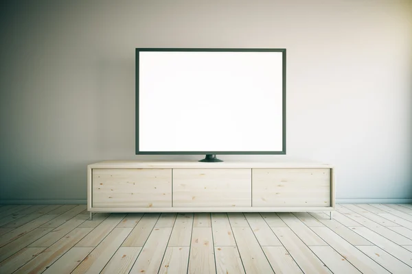 TV kast licht — Stockfoto