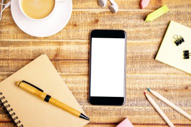 Boş telefon ve office öğeleri 