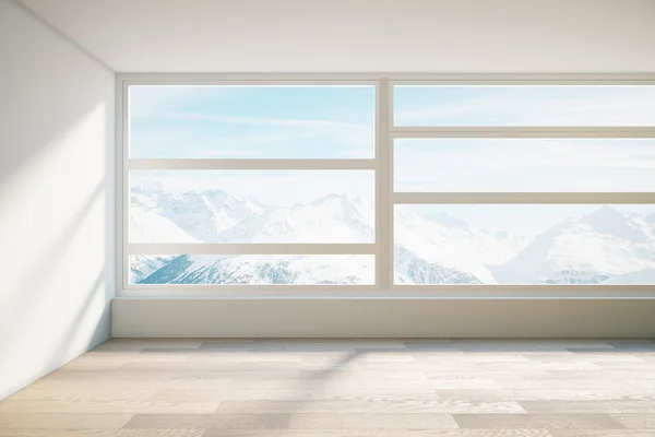 Interior mountains view front — Stock Photo, Image