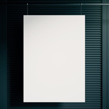 Siyah Panjur ve poster