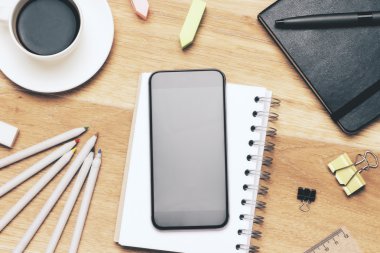 Boş siyah smartphone