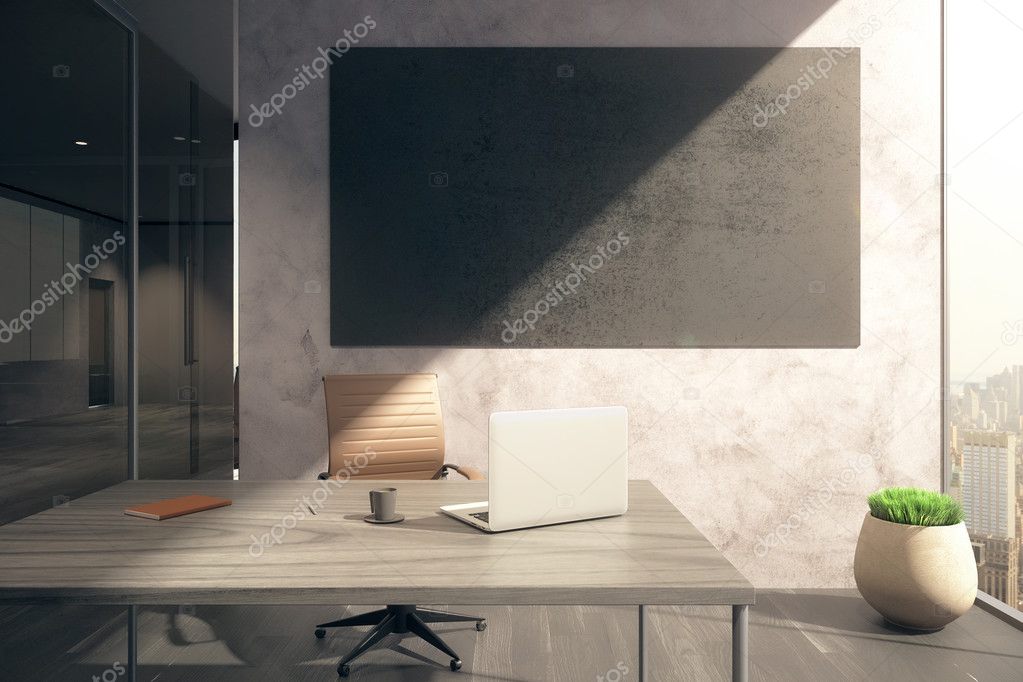 tafel büro büro mit arbeitsplatz leere tafel auf wand fenster blick die stadt und das sonnenlicht mockup 3drendering foto von peshkova stockfoto 108182158 tafel büro büro mit arbeitsplatz leere tafel auf wand fenster blick die stadt und das sonnenlicht mockup 3drendering foto von peshkova stockfoto 108182158