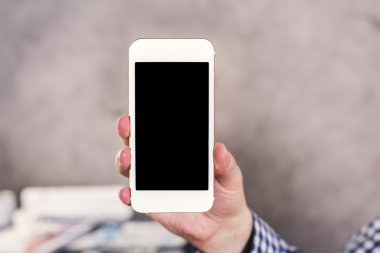 El ile boş Smartphone