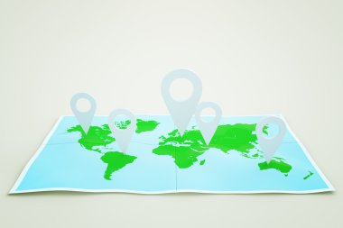 Konumu pimleri ile göster