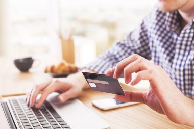 Çevrimiçi alışveriş kavramı