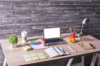 Modern masaüstü yan