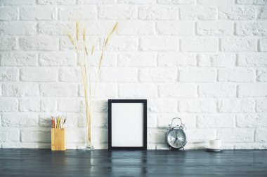 Boş resim çerçevesi dekor