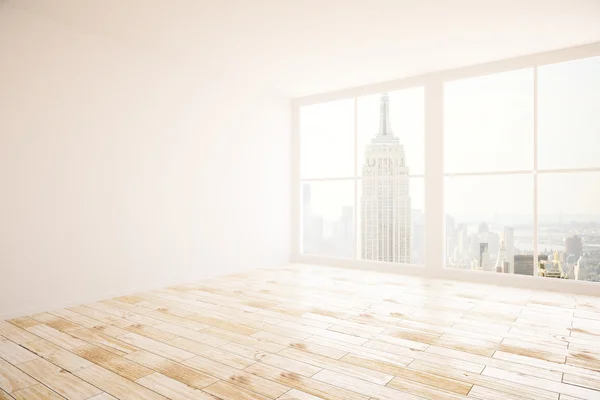 Interior com lado de parede em branco — Fotografia de Stock