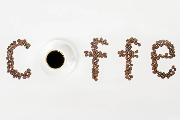 Coffee cup and saucer — Stock Photo, Image