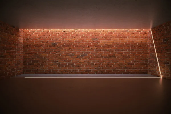 Blank red brick wall — Stock Photo, Image