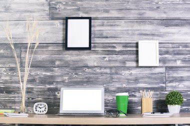 Yaratıcı tablo beyaz ekran