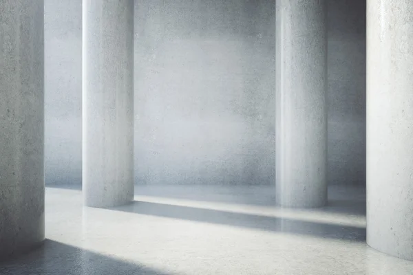 Parede de concreto em branco — Fotografia de Stock