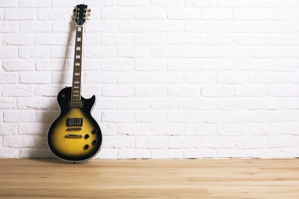 E-Gitarre im Studio — Stockfoto