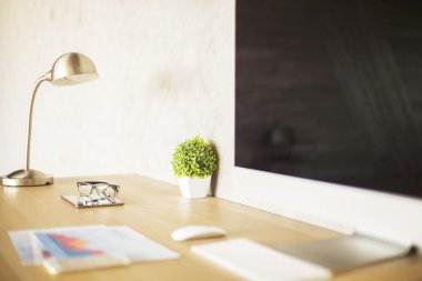 boş bilgisayar ekranı