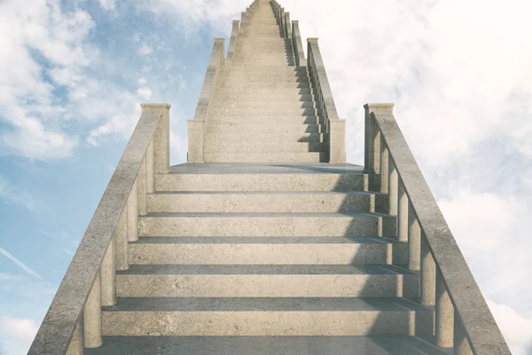 Escaleras hacia el éxito —  Fotos de Stock