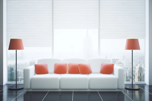Sala de estar moderna interior — Fotografia de Stock
