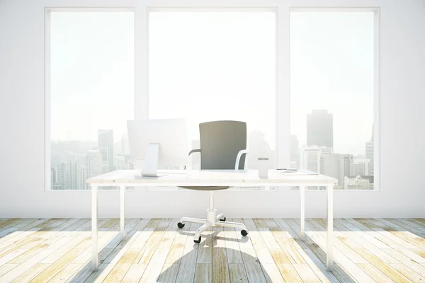 Office interior with daylight — Stock Photo, Image
