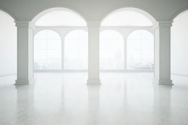 Interior de concreto clássico — Fotografia de Stock