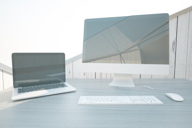 Yaratıcı çalışma alanı portre