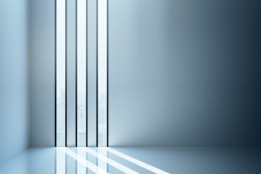 Soyut windows ile beton iç