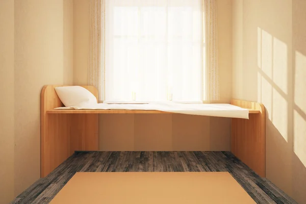 Minimalistic bedroom interior — Stock Photo, Image