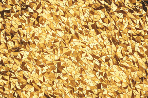 Golden wire wallpaper