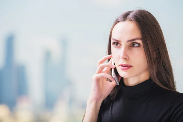 Gorgeous businesswoman on phone — Stock Photo, Image