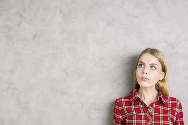 Europese vrouw portret — Stockfoto