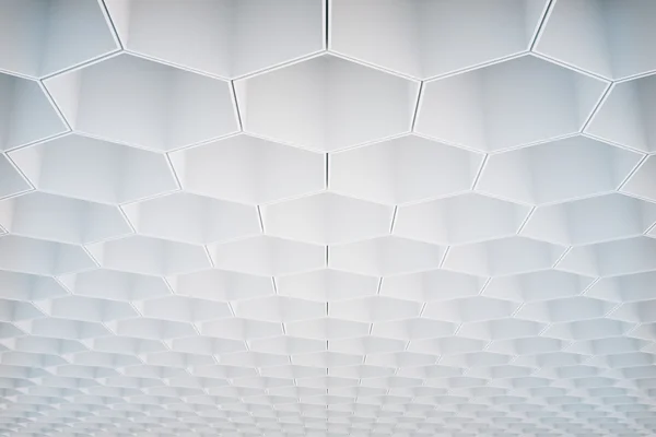 White honeycomb pattern — Stock Photo, Image