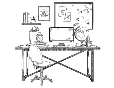 Ofis işyeri kroki