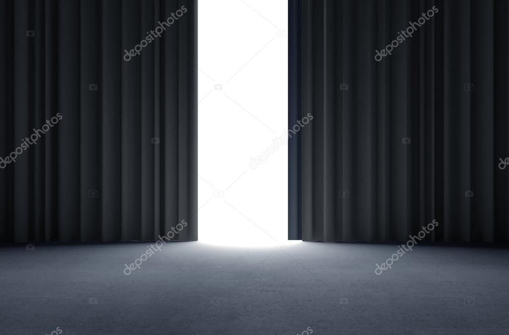 zwarte gordijnen — Stockfoto © peshkova #51840685 zwarte gordijnen — Stockfoto © peshkova #51840685
