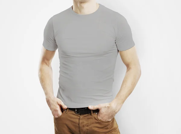 Guy in T-shirt — Stock Photo, Image