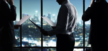 İşadamı Çalışıyor