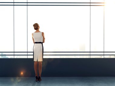 modern ofis iş kadını