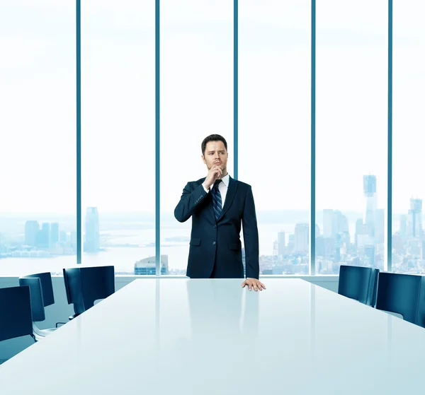 Businessman in boardroom — Stock Photo, Image